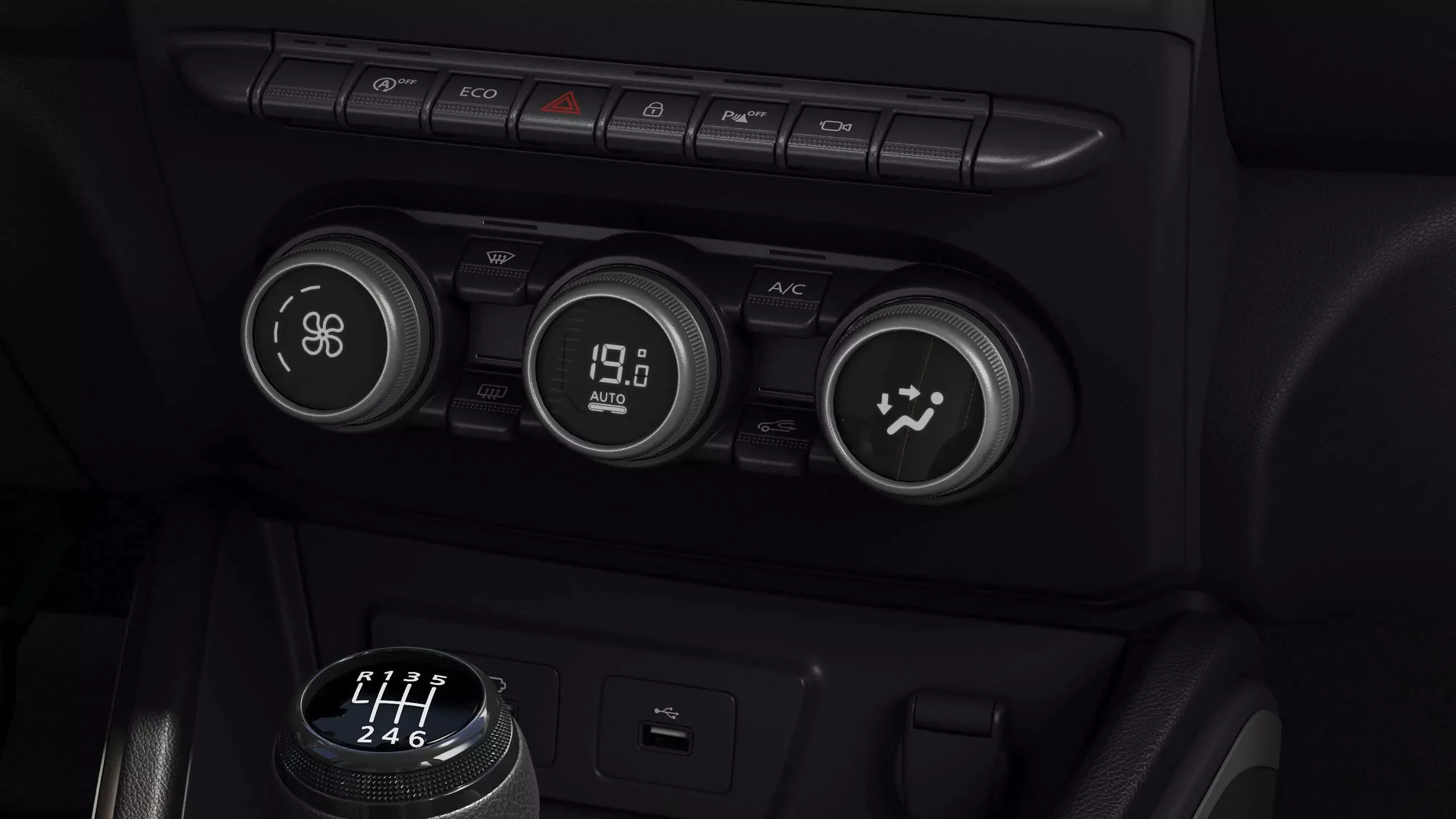 Automatische Airconditioning Duster